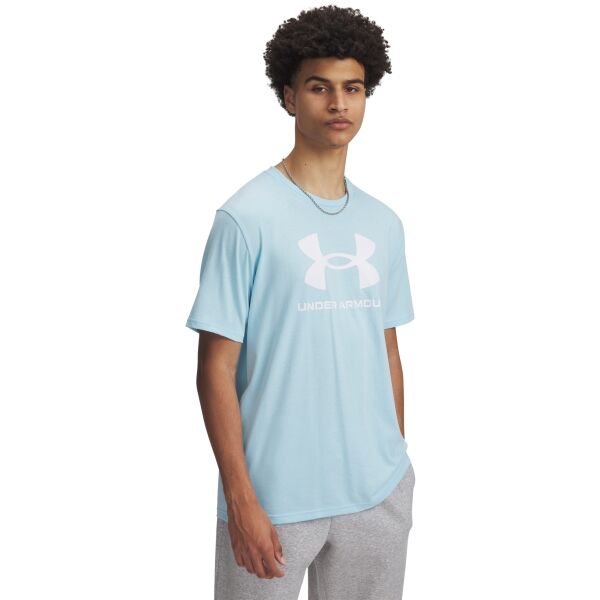 Снимка на Under Armour SPORTSTYLE Мъжка тениска, светлосиньо, размер XXXL