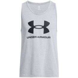 Снимка на Under Armour SPORTSTYLE Мъжки потник, сиво, размер XXXL