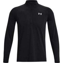 Снимка на Under Armour STREAKER HALF ZIP Мъжка блуза, черно, размер S