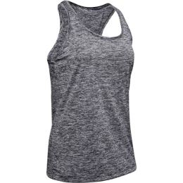 Снимка на Under Armour TECH TANK Дамски потник, тъмносиво, размер