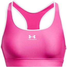 Снимка на Under Armour UA AUTHENTICS MID PADLESS Дамски сутиен, розово, размер