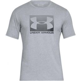Снимка на Under Armour UA BOXED SPORTSTYLE SS Мъжка тениска, сиво, размер