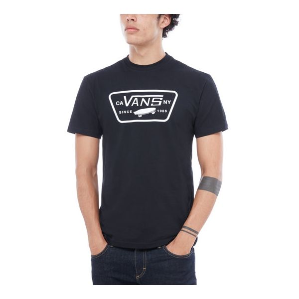 Снимка на Vans MN FULL PATCH Мъжка тениска, черно, размер XXL