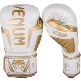 Снимка на Venum ELITE BOXING GLOVES Боксьорски ръкавици, бежово, размер