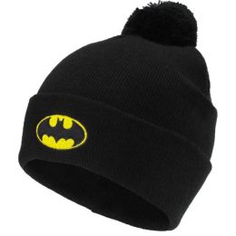 Снимка на Warner Bros BATMAN POMPOM HAT Детска зимна шапка, черно, размер