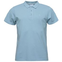 Снимка на Willard KOLMAN Мъжка тениска с яка, светлосиньо, размер XXXL