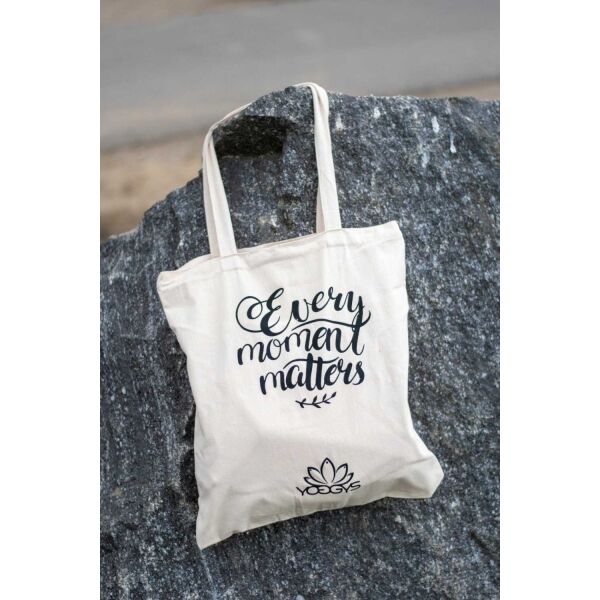 Снимка на YOGGYS MULTIFUNCTIONAL ECO BAG Памучна чанта, бежово, размер