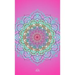 Снимка на YOGGYS SMALL TOWEL LOTUS BLOSSOM Хавлия за йога, розово, размер