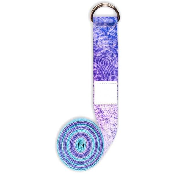 Снимка на YOGGYS STRETCHING STRAP FROZEN Пристягащ колан, синьо, размер