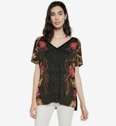Снимка на Desigual TS Praga T-shirt Cheren