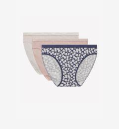 Снимка на DIM LES POCKETS COTTON SLIP Бикини 3 броя Byal