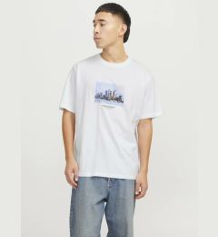 Снимка на Jack & Jones Vesterbro T-shirt Byal