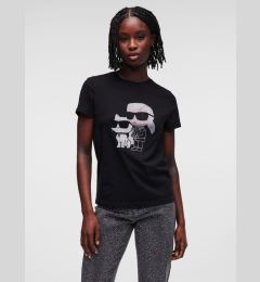 Снимка на Karl Lagerfeld Ikonik 2.0 T-shirt Cheren