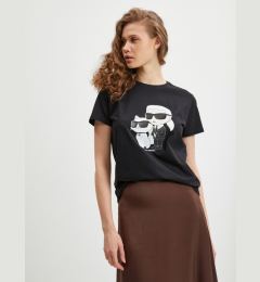 Снимка на Karl Lagerfeld Ikonik T-shirt Cheren