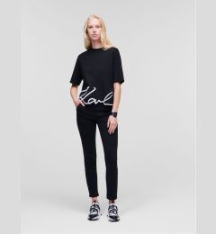 Снимка на Karl Lagerfeld Karl Signature T-shirt Cheren