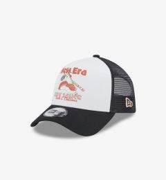 Снимка на New Era Food Sushi Black A-Frame Trucker Cap Byal