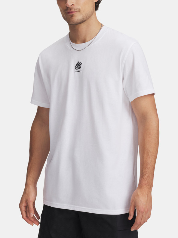 Снимка на Under Armour Curry Hvyweight Logo Tee T-shirt Byal