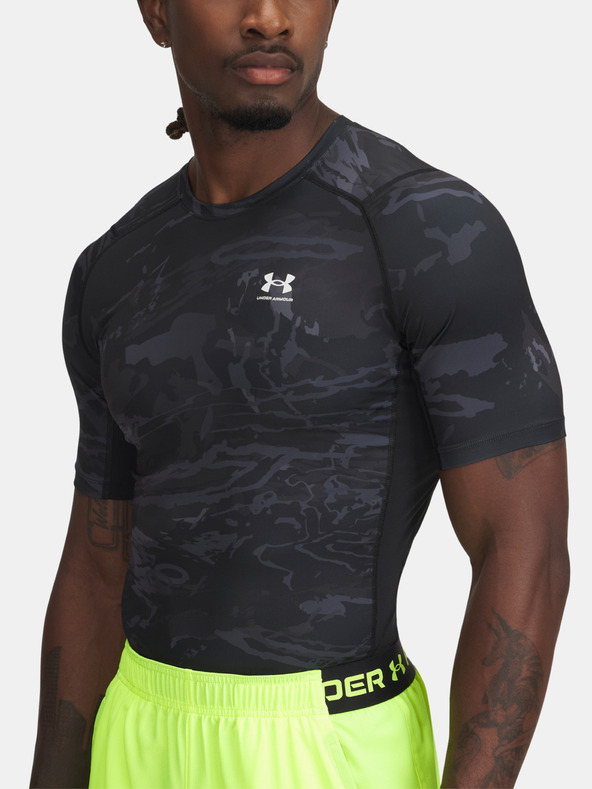 Снимка на Under Armour UA HG Armour Printed SS T-shirt Cheren
