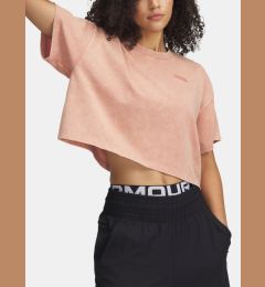 Снимка на Under Armour UA HWT WASH SS T-shirt Rozov