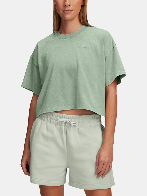 Снимка на Under Armour UA HWT WASH SS T-shirt Zelen