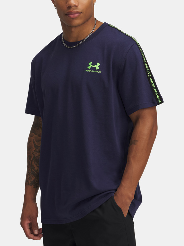 Снимка на Under Armour UA Icon HWT Tee Taping T-shirt Sin