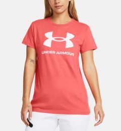 Снимка на Under Armour UA W Sportstyle Logo SS T-shirt Cherven