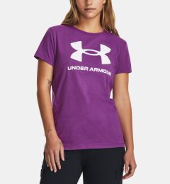 Снимка на Under Armour UA W Sportstyle Logo SS T-shirt Lilav