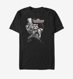 Снимка на ZOOT.Fan Marvel Rocket Strážci Galaxie T-shirt Cheren